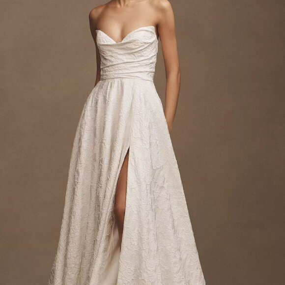 Jenny Yoo Beau Wedding Gown Size 12 - Picture 7 of 10